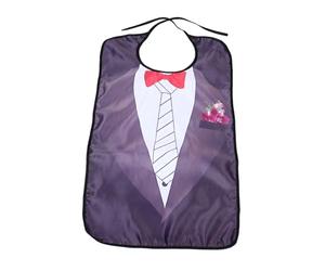 Yardenfun Bavoirs pour Adultes Imperméables Résistants à L'huile Tissu Lavable Protection Repas Personnes Âgées Senior Aide Repas Quotidien Anti-tache Santé Ménager