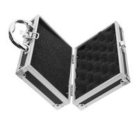 Yardenfun Boîte à Outils Aluminium Alliage Léger Capacité Spacieuse Mallette Portable Robuste pour Rangement Accessoires et Outils Valise Compacte Multifonction pour Maison Bureau Voyage