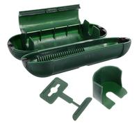 Yardenfun Boîte de Jonction Étanche pour Câble Extension Extérieur Protection Sécurisée la Pluie Neige Boîtier de Connexion Robuste pour Prises et Rallonges Usage Jardin Couleur