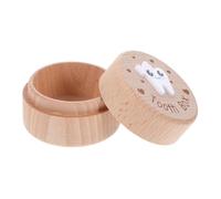 Yardenfun Boîte de Rangement pour Dents de Lait Garçon Fille Compacte et Sûre Boîte Souvenirs Garçon Fille pour Dents Perdues et Mèches Collection et Pratique