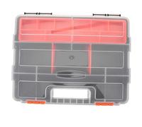 Yardenfun Boîte de Rangement pour Écrous et Boulons en Plastique Organisateur de Petites Pièces Conteneur Compartiments Portable Transparent 1 Pièce