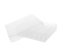 Yardenfun Boîte de Rangement pour Flacons avec Couvercle et Joint Étanche Présentoir pour Microtubes et Tubes à Essai Organisateur de Laboratoire pour Huiles Essentielles et Échantillons