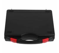 Yardenfun Boîte de Rangement pour Outils PP avec Compartiments Modulables et Couvercle Transparent Mallette Portable pour Visserie Forets et Matériel de Bricolage