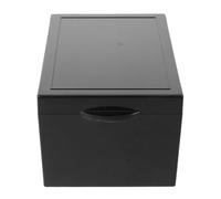 Yardenfun Boîte pour flacons de médicaments : porte-insuline à 6 emplacements - Boîte de rangement pour réfrigérateur, bac de transport, contenant opaque en acrylique pour flacons de pilules, pour