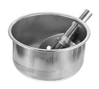 Yardenfun Bol à Boire Acier Inoxydable pour Cochon Abreuvoir Automatique Durable pour Animaux Compatible avec Tuyau Eau de Pouce