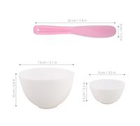 Yardenfun Bol à Masque Silicone Et Applicateur Pour Masques Faciaux Ensemble De Mélange Tige Pour Diy Et Voyage