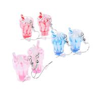 Yardenfun Boucles D'oreilles En Acrylique Glace Fantaisie, Pendantes Chics, Pour Filles, Accessoires Créatifs De Dessin Animé, Couleur Vive, Lot De 3 Paires, Style Mignon Pour Usage Quotidien Et Fêtes