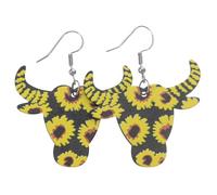 Yardenfun Boucles Oreilles Imprimé Forme de Boucles Oreilles à Crochets pour Accessoires Uniques pour Toutes Occasions