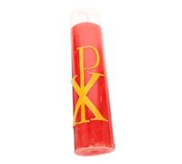 Yardenfun Bougie Sacrée Rouge Décorative en Cire De Soja Bougie De Prière Effet Vintage pour Cérémonies Religieuses Ambiance Chaleureuse Décoration De Fête