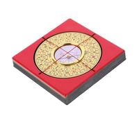 Yardenfun Boussole Chinoise Rétro Laiton Compas Métallique Portable Précis Design Compact pour Camping et Voyage Cadeau Traditionnel Élégant