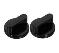 Yardenfun Boutons De Commande De Cuisinière à Gaz Ergonomiques En Plastique, Remplacement 2 Pièces, Contrôle Précis Du Brûleur, Adaptées Cuisine Domestique