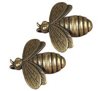 Yardenfun Breloques Abeille Vintage En Laiton, Lot De 2 Pièces, Accessoires De Fabrication De Bijoux, Couleur Bronze, Pour Bracelets Et Colliers, Diy Créatif, Présent Original, Usage Quotidien