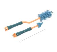 Yardenfun Brosse Pour Biberon Nettoyeur De Paille Portable Silicone Goupillon Multifonction Pour Biberons