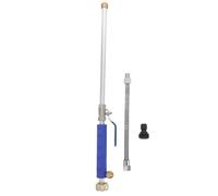 Yardenfun Buse Haute Pression pour Tuyau Arrosage avec Manche Bleu et Tuyau Flexible Outil de Lavage Voiture et Nettoyage Accessoire Pulvérisation Jardin Adaptable