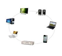 Yardenfun Câble Audio Y Noir Doubleur Jack Mâle vers Mâles Connecteur Stéréo Flexible Cuivre pour Systèmes Audio et Appareils Numériques