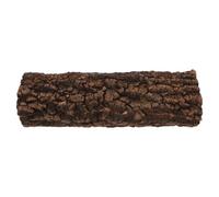 Yardenfun Cachette pour Reptiles en Bois Couleur Café, Forme Tronc d'arbre Creux, Structure Amovible Compatible Multi-espèces, pour Terrarium et Escalade
