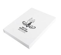 Yardenfun Carte de Présentation en Papier Facile à Transporter Nuancier de Vernis à Ongles Blanc Affichage des Couleurs UV Gel pour Manucure et Pédicure