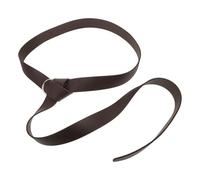 Yardenfun Ceinture Médiévale Viking Marron Foncé en PU Ceinture Large Ajustable Style Renaissance pour Homme Accessoire de Costume Cosplay et Fêtes Historiques
