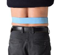 Yardenfun Ceinture Péritonéale Respirante en Caoutchouc Ajustable pour Patients Péritonéaux, Pack 2 Pièces Bleu, pour Bains et Visites aux Toilettes