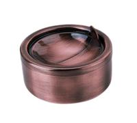 Yardenfun Cendrier Acier Inoxydable avec Couvercle Design Élégant et Cendrier Au Vent pour Intérieur et Extérieur pour Fumeurs Couleur