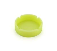 Yardenfun Cendrier Rond Silicone Lumineux Résistant Chaleur Jusqu à Incassable et avec Supports pour pour Intérieur et Extérieur Décoration Pratique pour Fumeurs