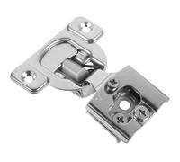 Yardenfun Charnière de Meuble à Recouvrement Total 1/2 Pouce Charnière Invisible pour Armoires Cuisine Silencieuse à Fermeture Automatique Remplacement pour Meubles