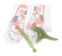 Yardenfun Chaussettes D'acupression Réflexologie Plantaire avec Outils de Massage, Tissu Respirant et Résine Douce pour Détente et Bien-