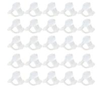 Yardenfun Clips de Greffage Augmentation Taux de Réussite 2,2-4,5mm en Plastique Blanc Support de Tiges pour Fruits et Aubergines en Production de Fruits et Légumes