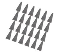 Yardenfun Coins Triangulaires Métalliques 30 Pièces pour Manche de Marteau et Hache Renforcement Outils Agricoles Accessoires Abattage Arbres Construction et Rénovation
