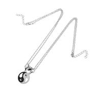 Yardenfun Collier Assorti Pour Couples Yin Yang De Colliers Délicats Pour Relation Chaîne De Cou Avec Pendentif Distinctif