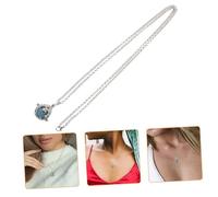 Yardenfun Collier Diffuseur Parfum Élégant Avec Pendentif Porte-pierre Pierre De Lave Chaîne Aromathérapie Pour Femmes Accessoire Pratique Et Assorti