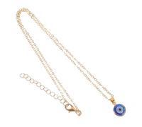 Yardenfun Collier Œil Bleu Protection avec Pendentif Suspendu Chaîne pour Femme et Décoration