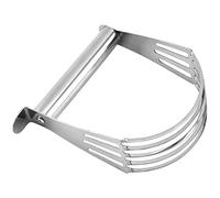 Yardenfun Coupe-pâte en Métal Inoxydable Baratte à Beurre Manuelle Outil Mélange Farine Pâtisserie Ustensile Cuisson Maison