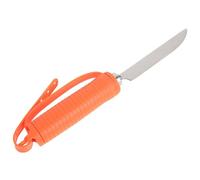 Yardenfun Couteau Ergonomique en Acier Inoxydable Poignée en Silicone Antitremblement pour Personnes Âgées, Outil D'assistance pour Rééducation et Repas Assistés