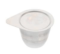 Yardenfun Creuset Fer Capacité 50ml avec Couvercle Résistant Chaleur Usage Laboratoire et Fusion Métaux
