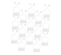 Yardenfun Crochet Auto-adhésif Blanc Grand Format pour Plantes Grimpantes Fixation Murale pour Jardin Intérieur Lot de 50 Clips Invisibles De Fixation De Câbles Et Plante De Jardinage