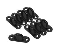 Yardenfun Crochet Mural et Plafond Acier Inoxydable Plaque Œillet Robuste Forme Fixation Lourde pour Hamac Voile Ombrage et Bateau Lot de