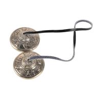 Yardenfun Cymbales Tingsha Cuivre pour Pratique et Thérapie Sonore Cloche Tibetaines Percussion pour Yoga Sons Apaisants pour Relaxation et Croissance Spirituelle Mini