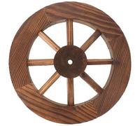 Yardenfun Décoration Vintage Ornement Forme De Roue De Chariot Pour Salon Jardin Et Bureau