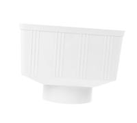 Yardenfun Déviateur Descente Pluviale Rectangulaire PVC pour Collecte Eau de Pluie Installation Facile Compatible Villas et Accessoire Gouttière