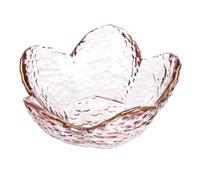 Yardenfun Disque rose peint en or bol décoratif petit plaque de bijoux décor bol porte-clés bonbonnière pour bureau bac à plat d'anneau d'arc Un verre