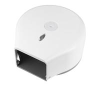 Yardenfun Distributeur Mural Rond pour Papier Toilette Étanche avec Serrure et Fenêtre Indicatrice Support Robuste pour Jumbo pour Salles de Bain Hôtels et Lieux Publics
