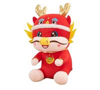 Yardenfun Dragon Peluche pour an Mascotte Dragon Douce et Colorée Peluche Adorable pour Décoration et Cadeau de Fête