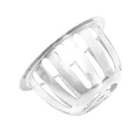 Yardenfun Drain Acier Inoxydable Filtre Anti-bouchage pour Balcon et Extérieur Couvercle Drainage Pratique avec Fins pour Évier Cuisine et Sol 82MM 35 pouces