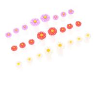 Yardenfun Écarteur Orteil en Silicone pour Pédicure 24 Pièces Accessoires Pédicure Pratique Facilitant le Nail Art Protection des Orteils