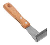 Yardenfun Écorcateur Manuel pour Arbres Fruitiers Outil à Écorcer en Acier Inoxydable avec Manche en Bois Robuste et Pratique pour Jardinage Éplucheur D’Écorce Multifonction pour