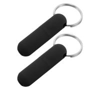 Yardenfun Emporte-pièce pour Cigares 2 Pièces en Métal Noir Outil Porte-clés Compact et Portable pour Perforer Cigare Coupe-cigare Précis Compatible Tailles Variées Accessoire Pratique