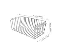 Yardenfun Filtre de Gouttière Acier Inoxydable Bouchage pour Drain Latéral à Mailles pour Toit Balcon et Drain Dangle Protection Débris pour Écoulement