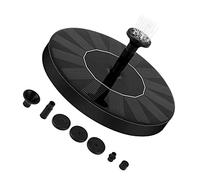 Yardenfun Fontaine Solaire Flottante pour Jardin Pompe à Eau Solaire Extérieure Automatique Décoration Écologique pour Bassin Bain Doiseaux et Petit Étang