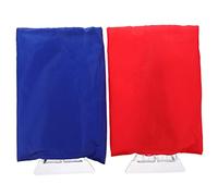Yardenfun Grattoir à Neige pour Pare-Brise Moufles Imperméable, Lot De 2 Pièces Bleu Et Rouge, Outil De Déneigement Voiture Compact, Résistant Au Froid, Protection Mains Chaude